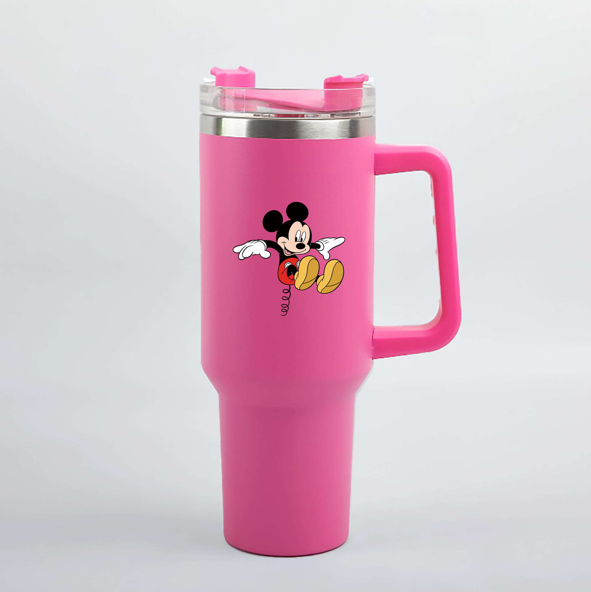 （画像用） ミッキーマウス Mickey Mouse 1200mL車用タンブラー（カラープリント）